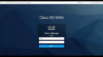 Cisco vManage SSL web certificate