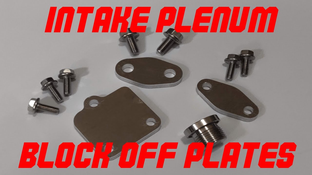 Plenum BlockOff Plates Product Release (300zx Z31) YouTube
