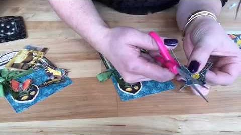 #SimplyG45 gift card tutorial featuring Nature Sketchbook!