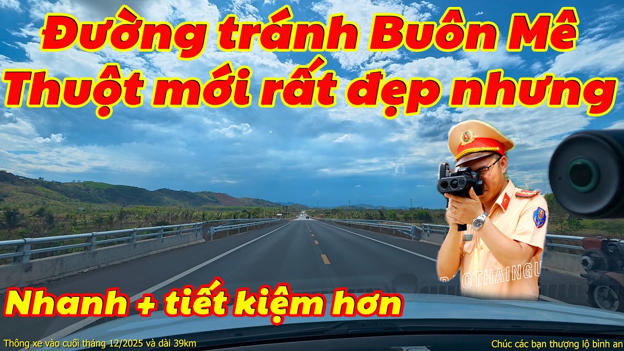 MỚI - Đường tránh phía đông Buôn Ma Thuột #daklak #giaothong #quoclo14 #antoàngiaothông #taynguyen