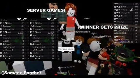 SERVER COMPETITIONS! ft. A LOT OF PEOPLE!! (Breaking Point)