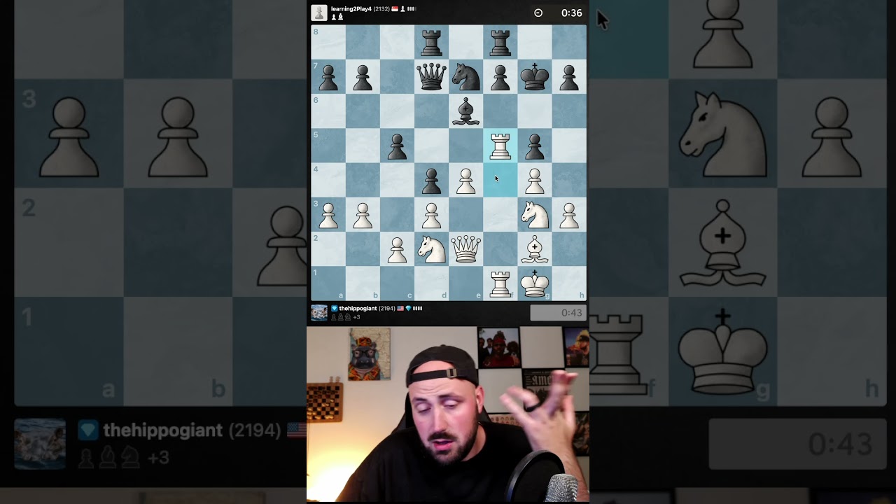 Chess Players Need to Try Hippopotamus Defense 🦛