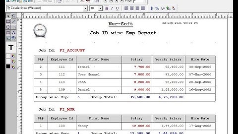 Create a Full Complete Report from Oracle Reports Builder 6i/10g/11g/12c/14c Fusion Middleware