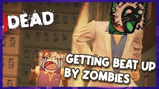 GETTING BEAT UP BY ZOMBIES | LEFT 4 DEAD 2 WITH BENTKAT