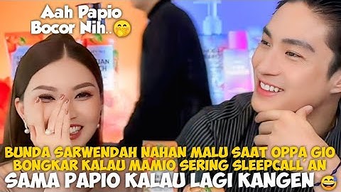 MOTHER SARWENDAH HOLD SHAME WHEN OPPA GIO UNPACKED IF MAMIO OFTEN SLEEPCALL'AN MISS PAPIO