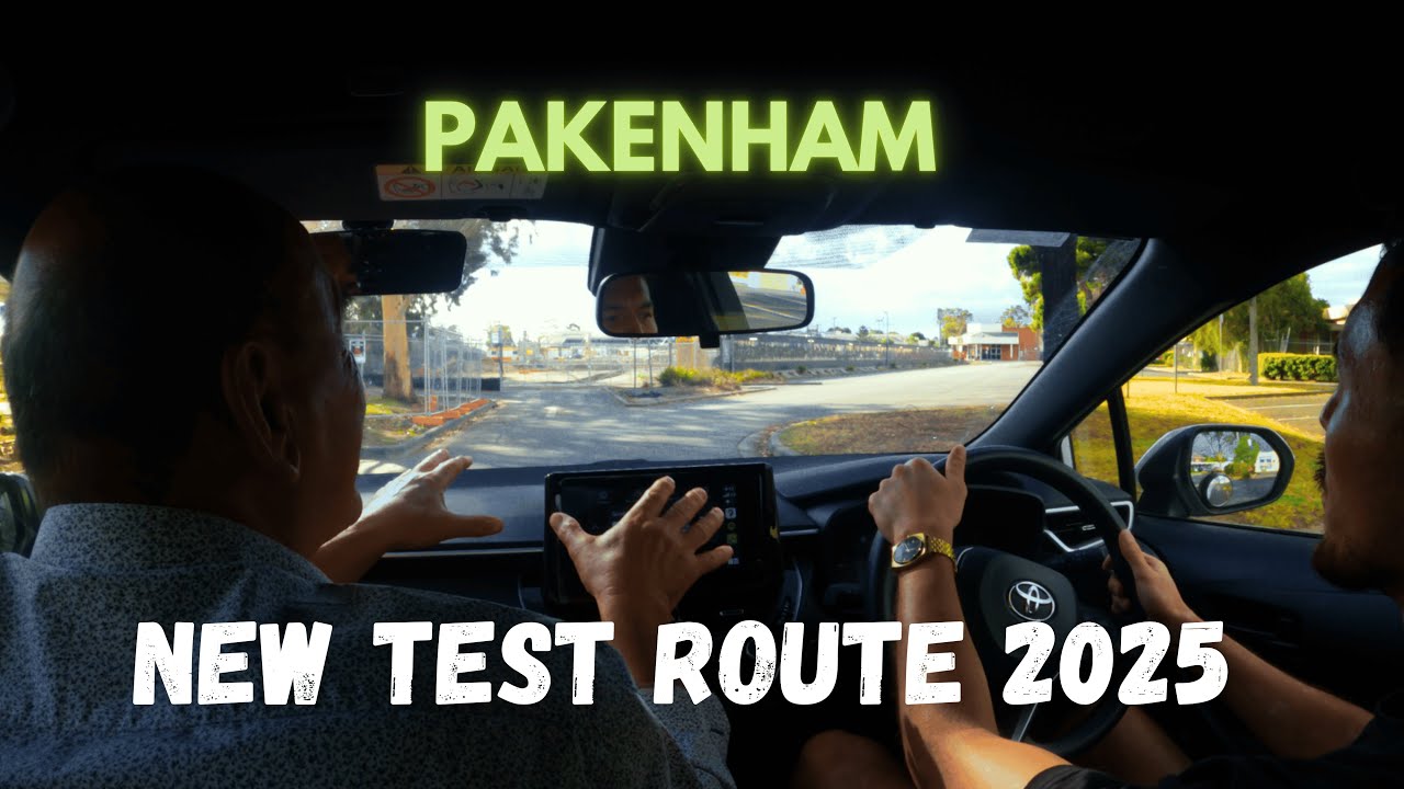 NEW VicRoads Pakenham FULL Test Route 2025 | Mock Test Simulation | Drive Test Preparation Melbourne