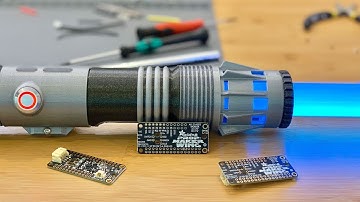 Lightsaber Test - Adafruit Prop-Maker FeatherWing @adafruit #adafruit #3DPrinting