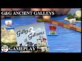 Ancient options of the Galleys &amp; Galleons rules for naval wargame Gameplay #miniaturewargaming