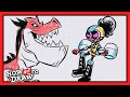 Marvels moon girl and devil dinosaur cartoon comes to life   how not to draw  disneychannel