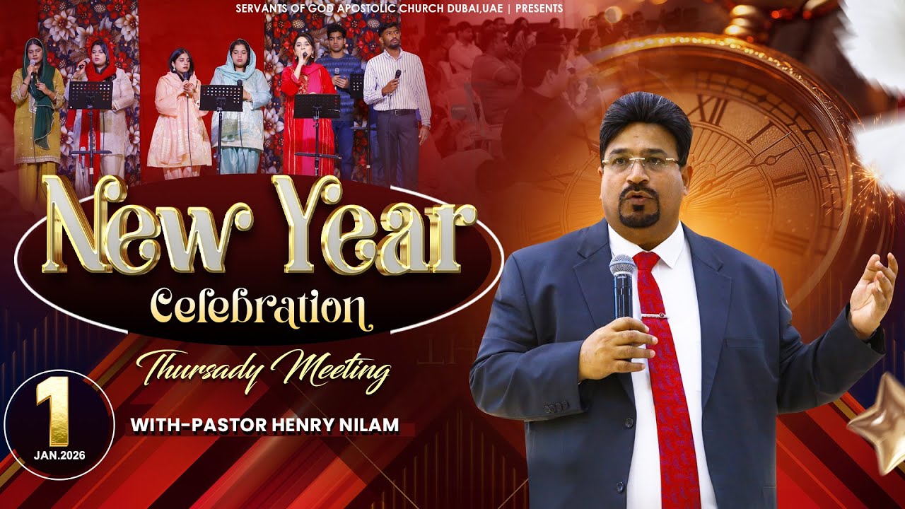 New Year Church Service 2026 | Full Service | Servants Of God Apostolic Ministries | 01-JAN-2026