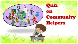 Quiz on community helpers || community helpers quiz for kids learning