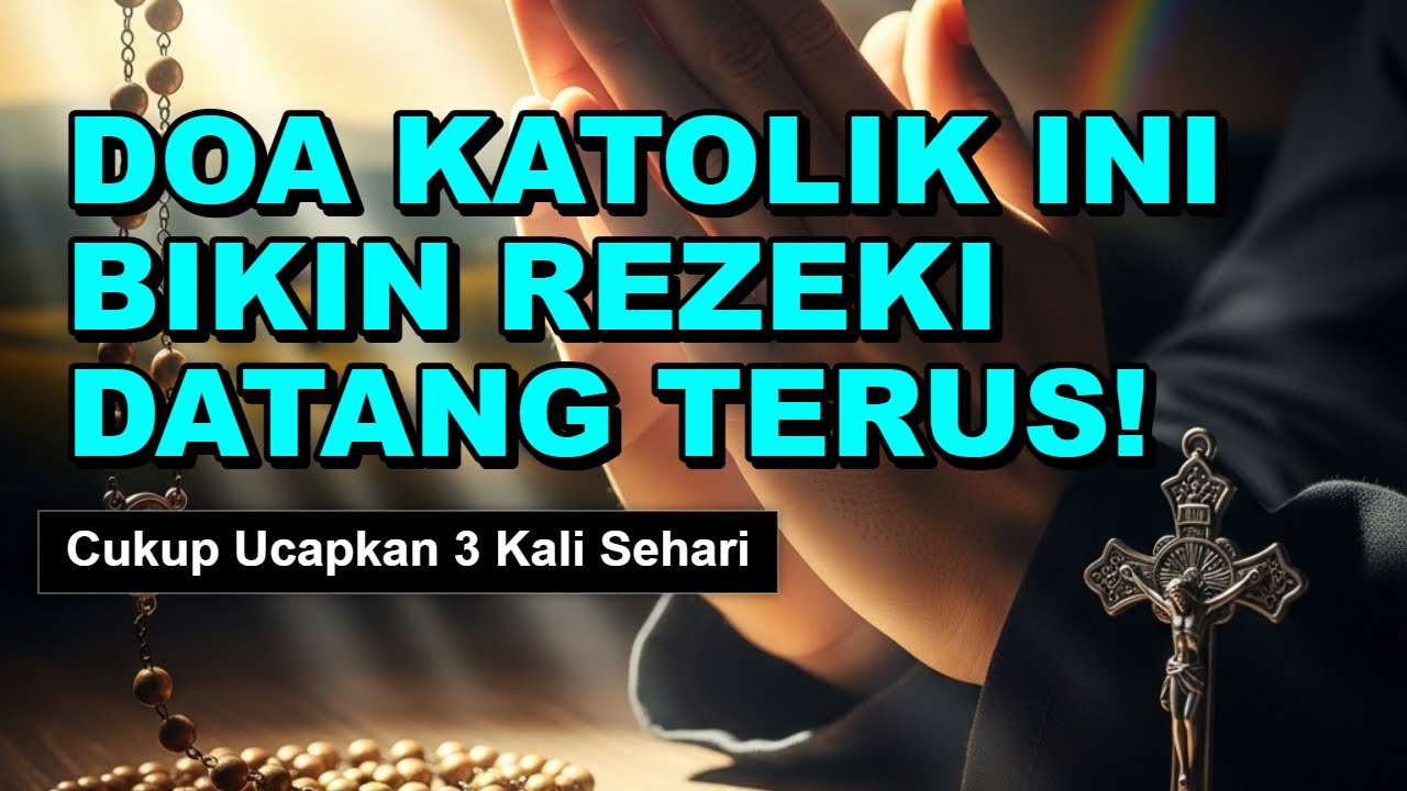 Эта католическая молитва обеспечивает пропитание! Просто скажи это 3 раза в день