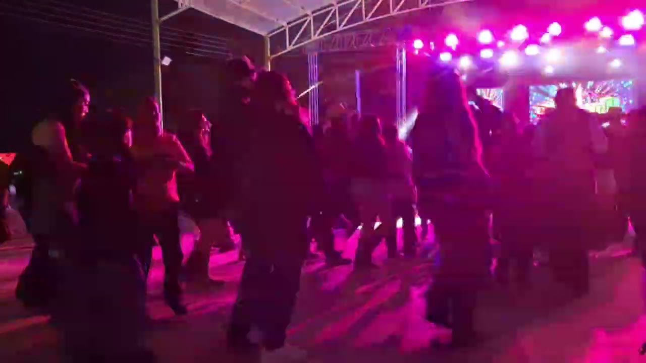 Baile de Año Nuevo en San Vicente de Melones Dgo con el Poder de Zacatecas 