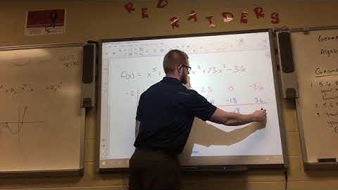 Algebra 2- 4.6 The Fundamental Theorem of Algebra (Part 1)