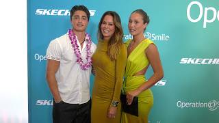 Brooke Burke, Rain Charvet, Shaya Charvet attend the 2026 Los Angeles "Smile Gala: A Luau for Hope"