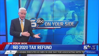 Man still waiting for 2020 tax refund