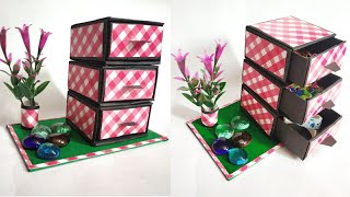 Desk organizer | Mini drawers | Make drawer from paper