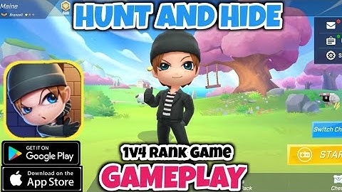 Hunt and Hide - 1v4 Rank Gameplay (Android/IOS)