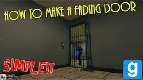 How To Use Fading Doors & Defense Doors On Elitelupus Darkrp