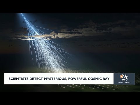 Scientists detect mysterious, powerful cosmic ray