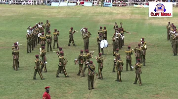 Kwangwaru by harmonize ft Kenya GSU band at Jamuhuri Grounds