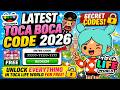 LATEST Toca Boca Code 2026 💂♀️ How to Unlock EVERYTHING in Toca Life World for FREE (SECRET CODES)!