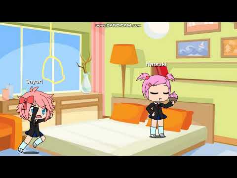 Natsuki eats cupcakes I have an evil Sayori