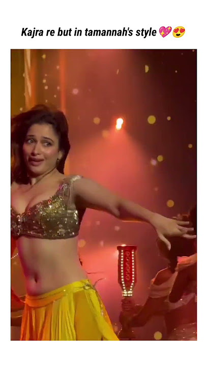 Kajra Re But In Tamannaah's Style😍💖 #tamannaahbhatia #dance #viralvideo