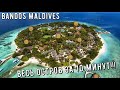 Bandos Maldives - обзор острова! Timelapse прогулки по острову.