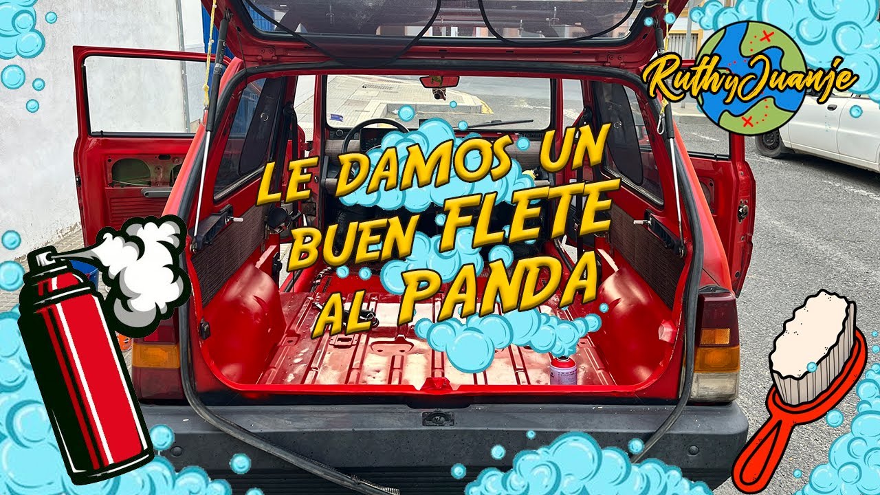 Limpieza y protección contra el óxido del interior de nuestro Seat PANDA 40