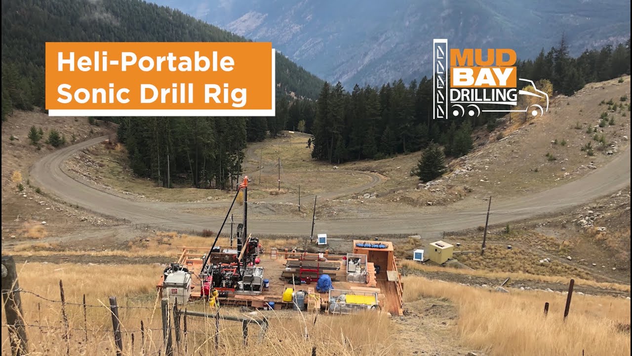 Mud Bay Drilling - Helicopter Portable Sonic Drilling