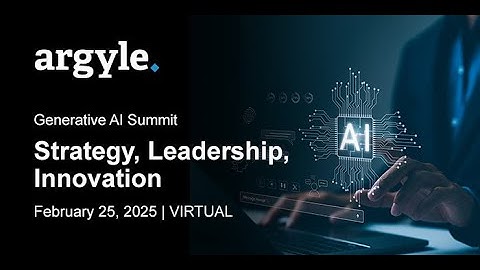 KEYNOTE PRESENTATION: Building a Trusted Data and AI Foundation for Responsible, Business Driven AI