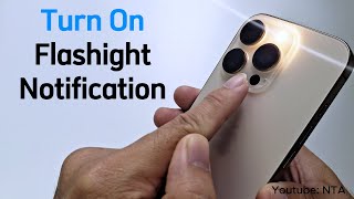 iPhone에서 LED 플래시 알림을 켜는 방법 screenshot 3