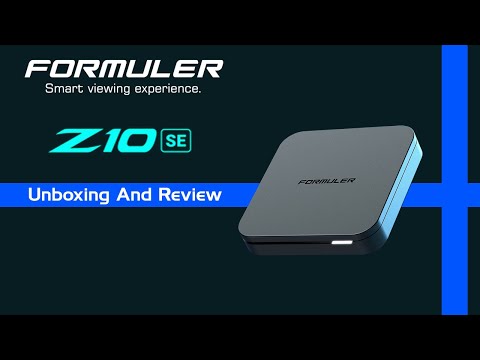 FORMULER Z10 SE unboxing and review 