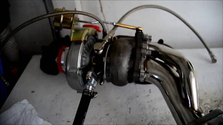 RB25DE Oil and Water feeds for turbo