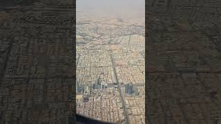 Sky View of Riyadh City - Landing on King Khaled Int'l Airport Riyadh from Sialkot Int'l Airpot