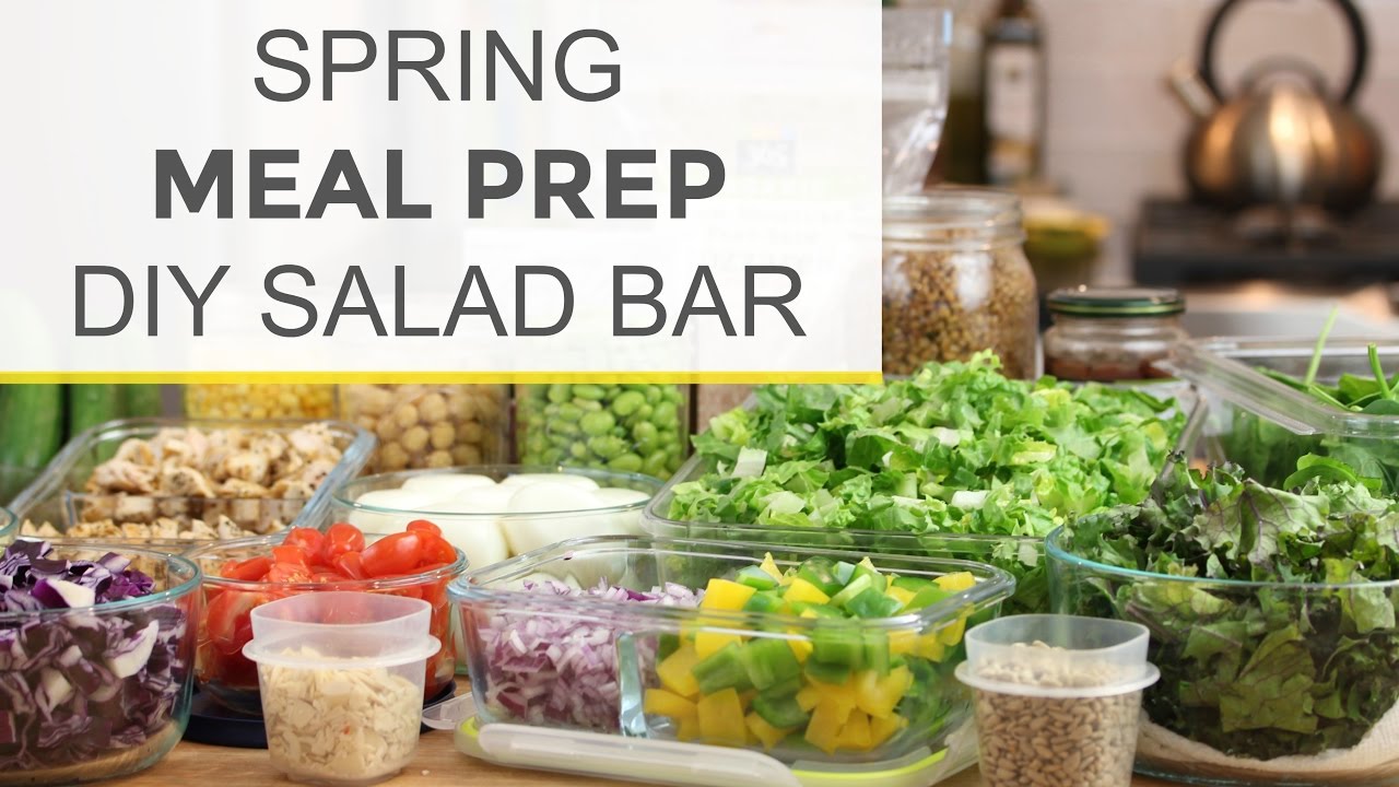 How To Make Healthy Meal Prep Salads For Lunch - On Sutton Place