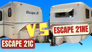 Escape Trailer 21C vs 21NE  Our Choice