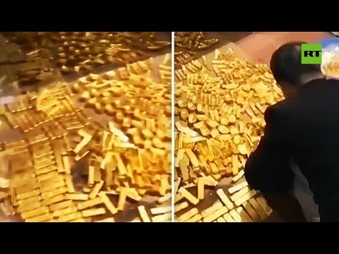 Hallan 13,5 toneladas de lingotes de oro en casa de un exalcalde de China