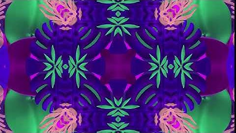 Kaleido Jungle visual loops vj 2020