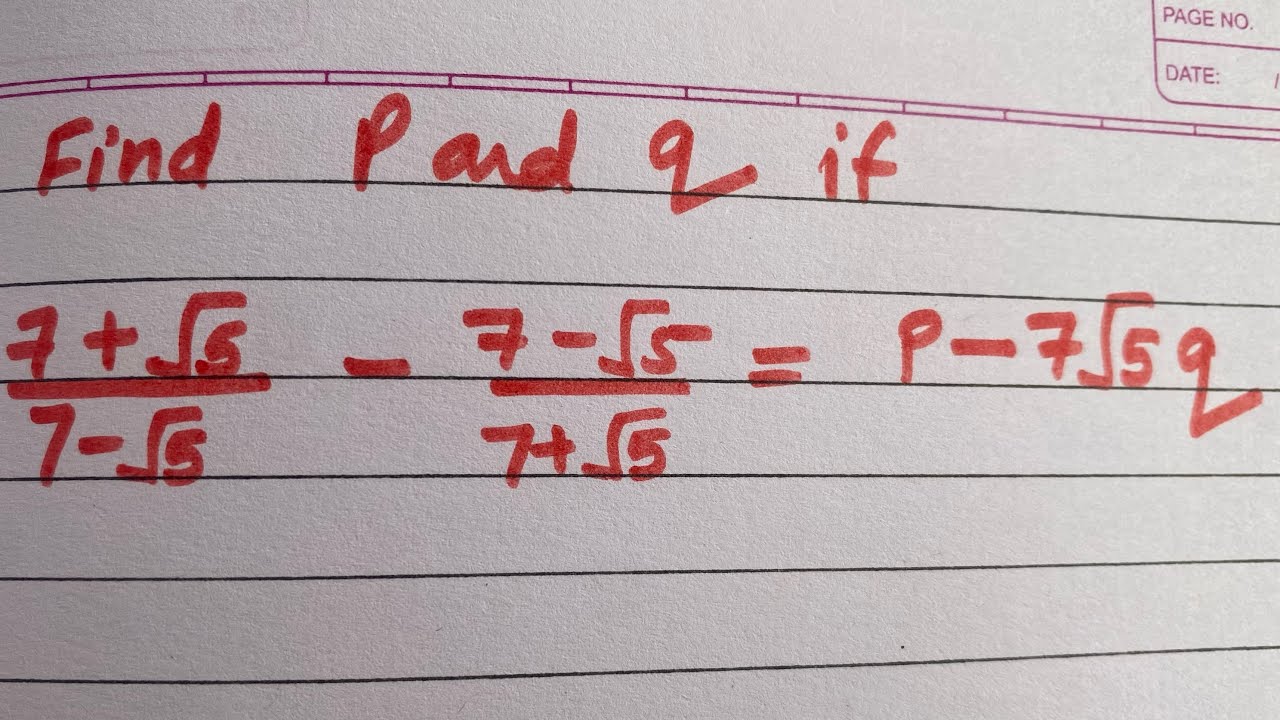 Number system/ rationalize denominator/cbse 9th maths /easy explanation 