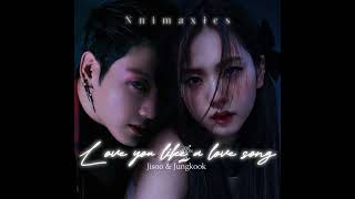 Jungkook & Jisoo (Love you like a love song by Selena Gomez) AI Cover Resimi