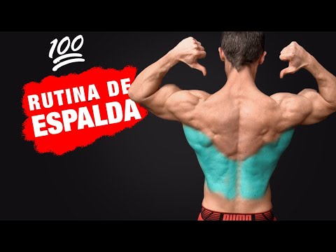 La RUTINA DE ESPALDA 100 ¡La Más Efectiva! 