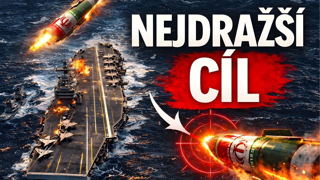 Může Írán zničit nejdražší loď na světě?