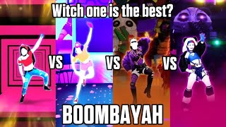 Just Dance Comparison - Boombayah Redoo Vs Danefano Vs Just Dance