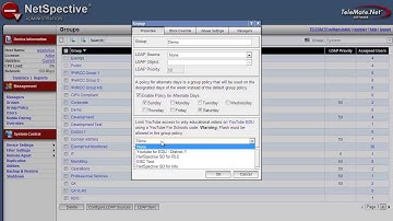 NetSpective LDAP Users, Groups, and Manager Integration