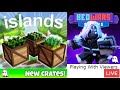 Live🔴Islands And BedWars/Playing With Viewer's🔴Roblox