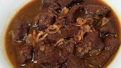 RESEP MASAK SEMUR DAGING SAPI YANG EMPUK DAN LEZAT