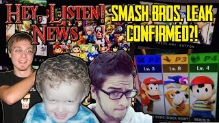 Hey, Listen! Smash Bros. Leak Confirmed?!
