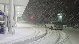 Spring Noreaster; Extreme Snowfall Rates Pound Long Island, N.Y. (3/22/2018):